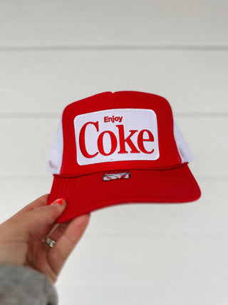 diet coke trucker hat