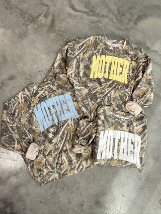 varsity mother camo sweatshirt sibling