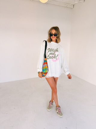ETTA OG | wish me luck mock neck