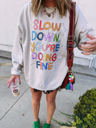 ETTA OG | slow down sweatshirt