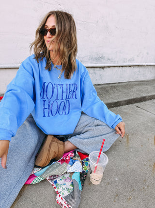 ETTA OG | motherhood sweatshirt - blue