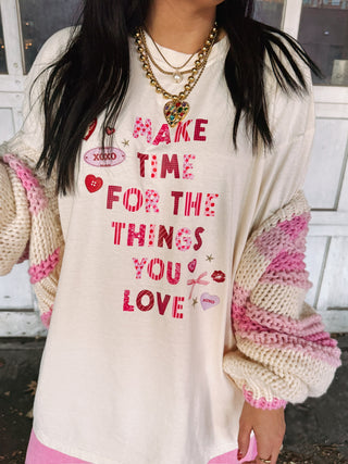 ETTA OG | things you love graphic tee - ivory