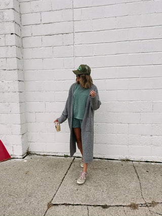 nightcrawler cardigan - grey