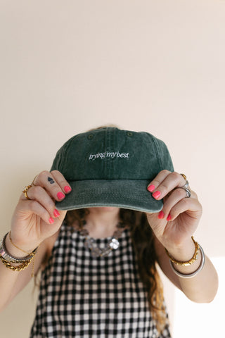 ETTA OG | trying my best dad cap