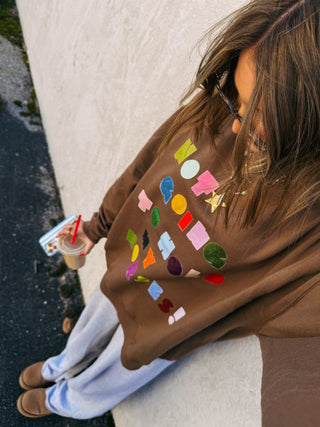 brown not going to hold my horses graphic sweatshirt
oversized graphic sweatshirt
trendy crewneck sweatshirt 