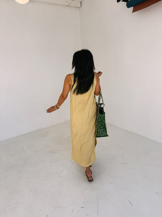 shivering gold dress