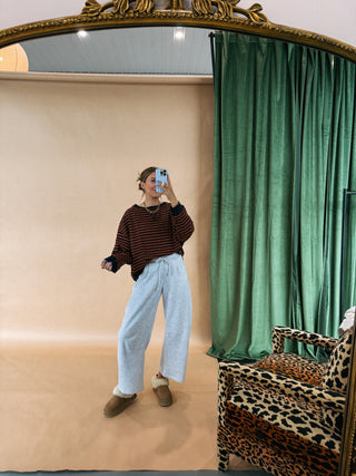 morrison oversized stripe top.