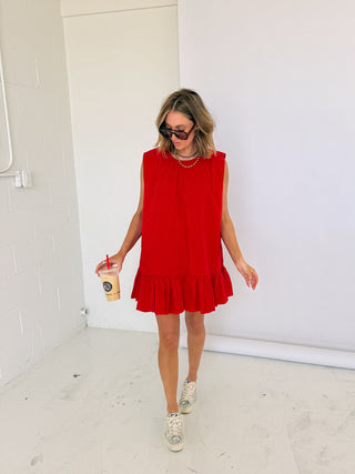 rosie ruffle dress