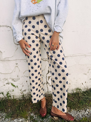encore polka dot pants
