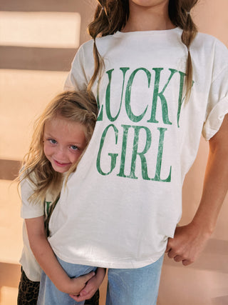 ETTA OG | youth lucky girl graphic tee