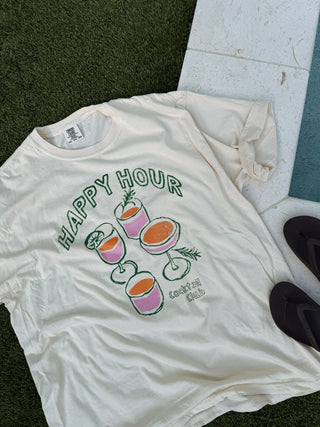 ETTA OG | cocktail club graphic tee - ivory