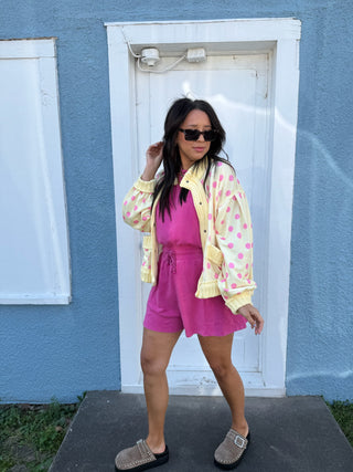 pippa polka dot jacket