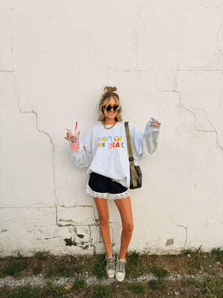 ETTA OG | mom of the year sweatshirt - ash