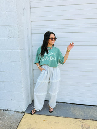 girly grey sweatpants