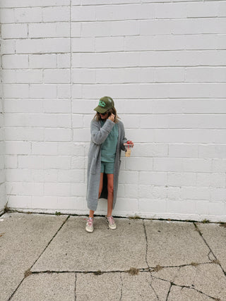 nightcrawler cardigan - grey