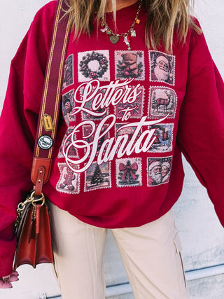 letters to santa sweatshirt