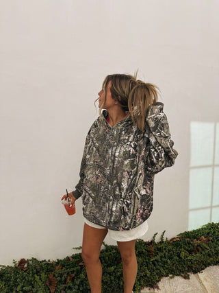 cozy camo hoodie