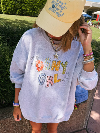 ETTA OG | dsny grl sweatshirt - ash