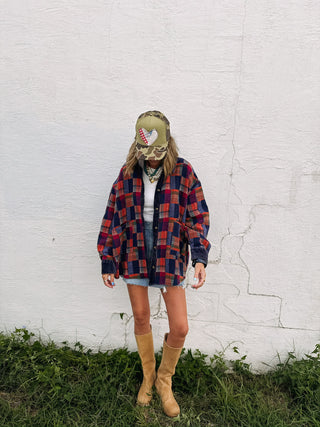 out of the woods plaid jacket