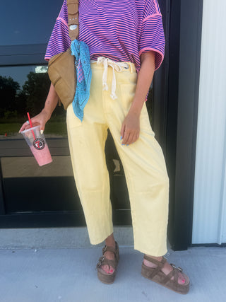 buttered up barrel jeans