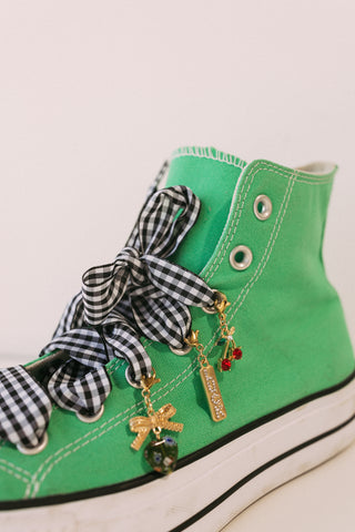 ETTA OG | gingham shoe charms
