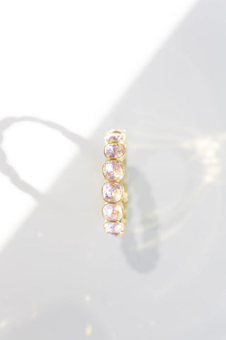 beljoy | lila crystal bracelet - light pink
