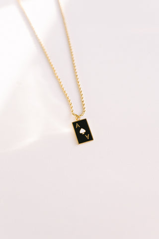 beljoy | ace of hearts necklace