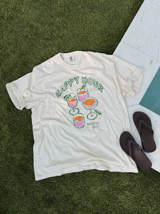 ETTA OG | cocktail club graphic tee - ivory