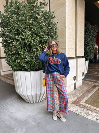 good directions plaid pants