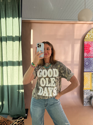 ETTA OG | good ole days camo tee