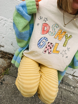 ETTA OG | dsny grl graphic tee - ivory