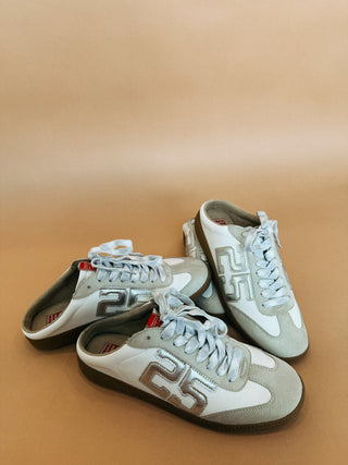 silver lining mule sneakers