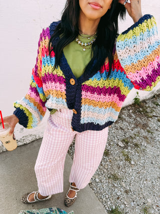symphony stripe cardigan