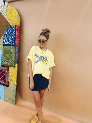ETTA OG | all things motherhood graphic tee - butter yellow