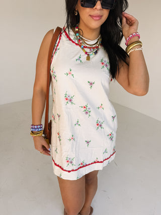 pickin wildflowers mini dress