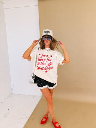 ETTA OG | here for the hotdogs graphic tee