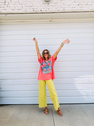 lemon squeeze pants