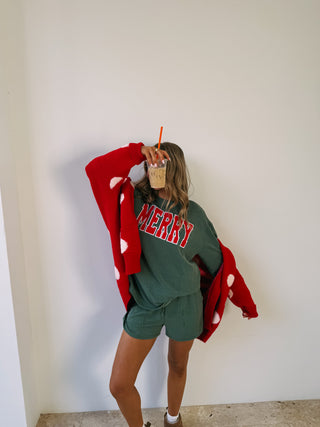 feeling merry two piece set