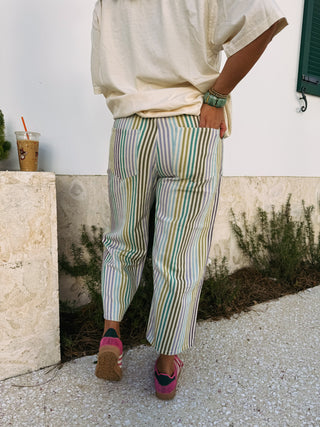 saturn stripe pants