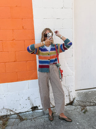 great plains gingham pants