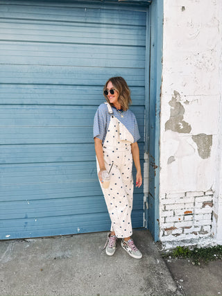 paint it polka dot overalls