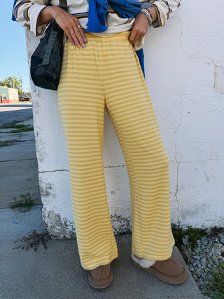 so golden stripe pants