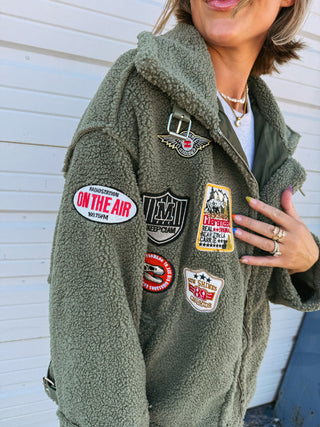 wild and free sherpa jacket