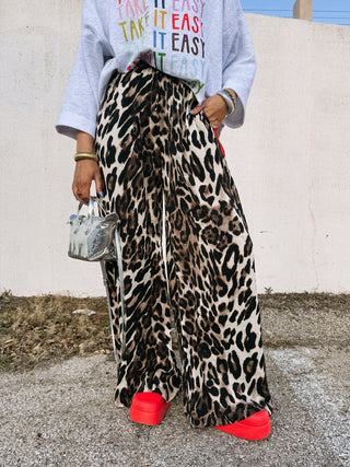 red flag leopard pants