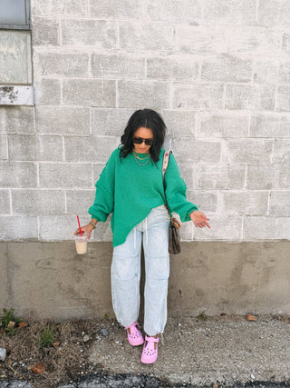 small talk sweater