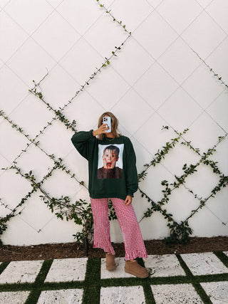 ETTA OG | home alone sweatshirt - hunter