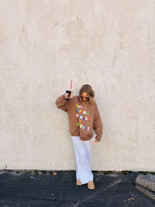 brown not going to hold my horses graphic sweatshirt
oversized graphic sweatshirt
trendy crewneck sweatshirt 