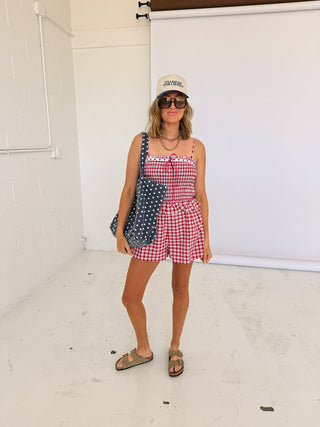 cherry pie romper