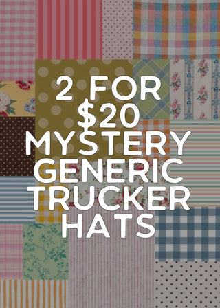 MYSTERY | generic trucker hats
