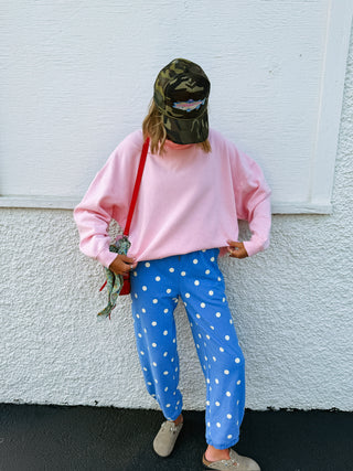 most wanted mock neck - light pink